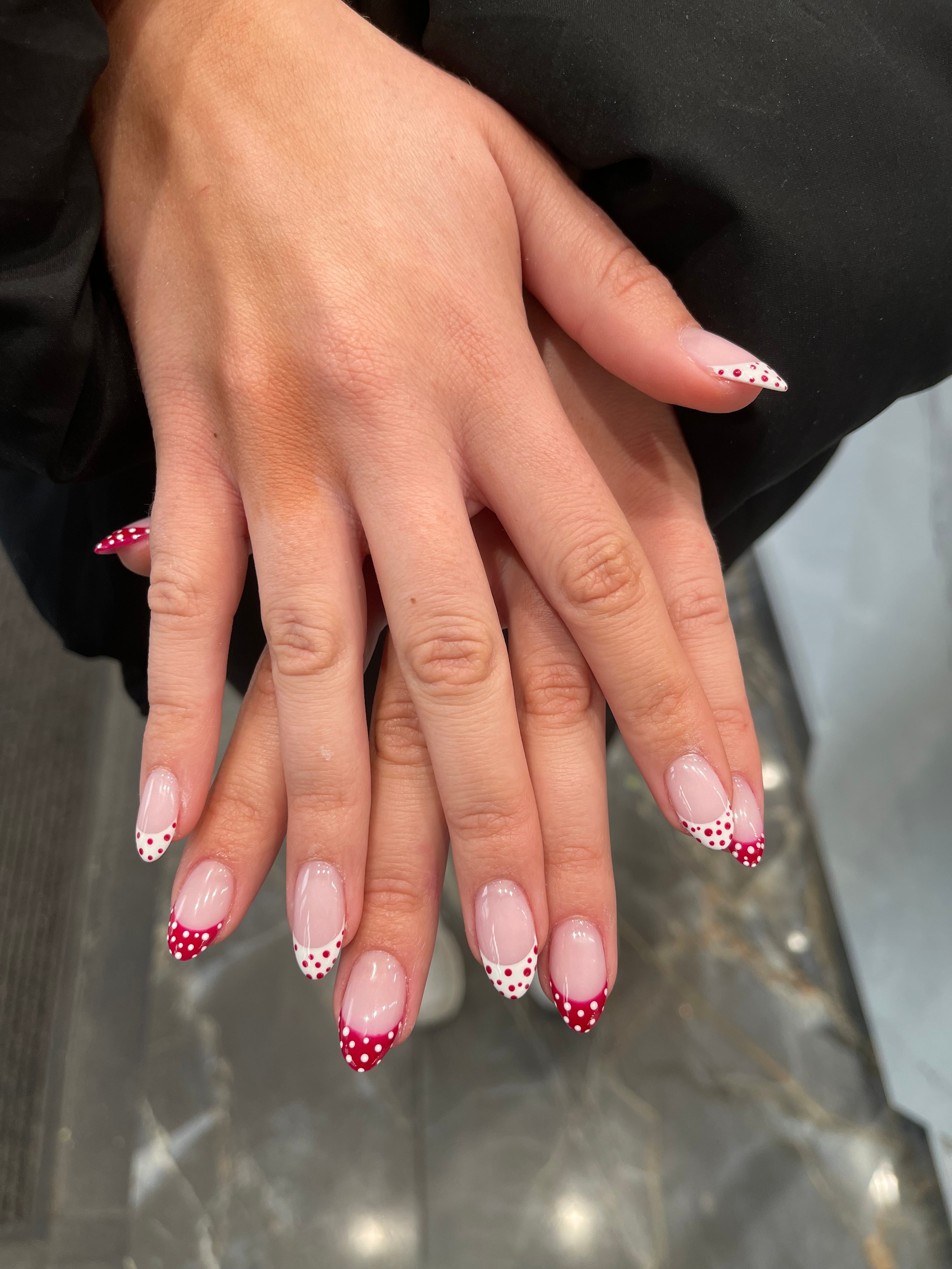 Ornate gold baroque nail art with rhinestones at The Best Nail Bar